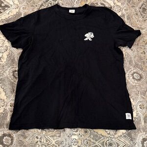 Reigning Champ Black Men's Tee with Graphic